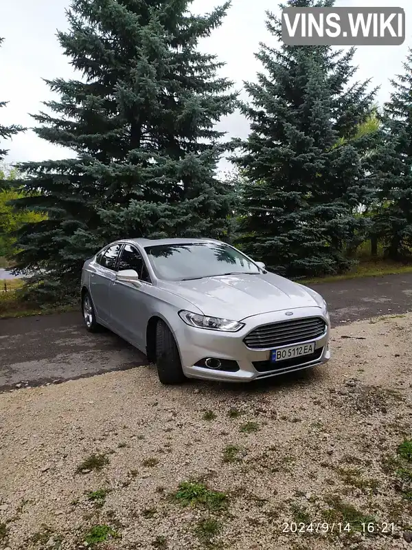 Седан Ford Fusion 2015 2.5 л. обл. Тернопільська, Тернопіль - Фото 1/12