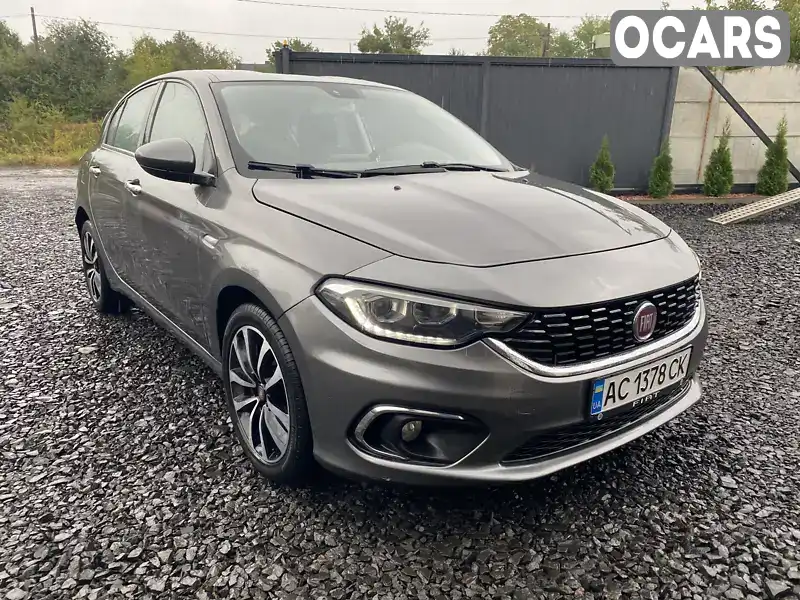 Хетчбек Fiat Tipo 2016 1.6 л. Ручна / Механіка обл. Волинська, Луцьк - Фото 1/21