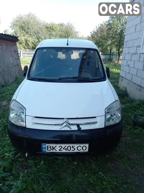 Мінівен Citroen Berlingo 2006 1.9 л. Ручна / Механіка обл. Рівненська, Корець - Фото 1/5