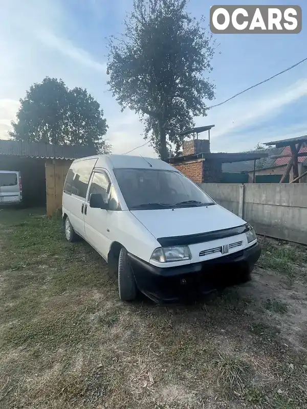 Мінівен Fiat Scudo 1999 1.91 л. Ручна / Механіка обл. Львівська, Яворів - Фото 1/10