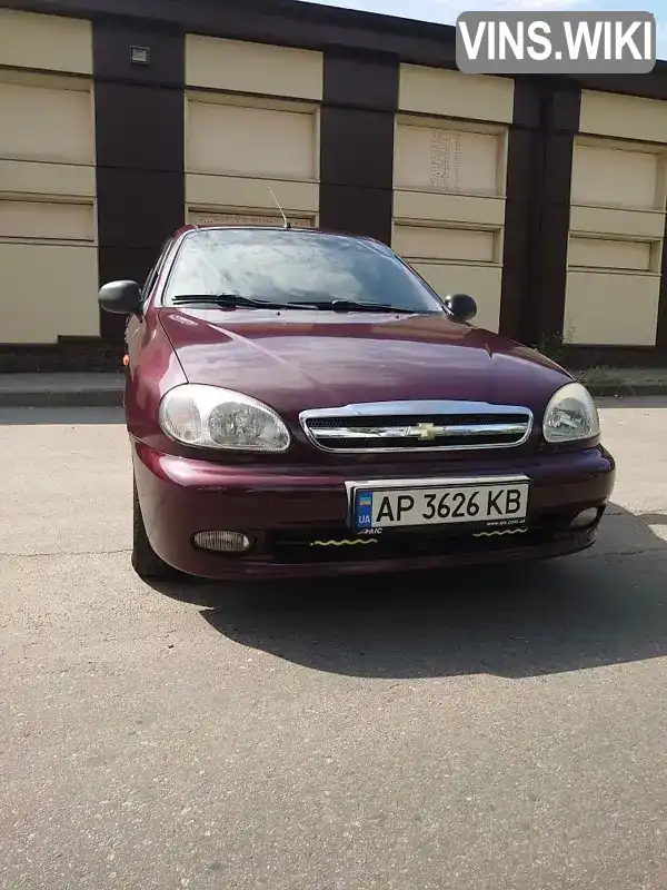 Седан Daewoo Lanos 2011 1.5 л. Ручна / Механіка обл. Запорізька, Запоріжжя - Фото 1/9