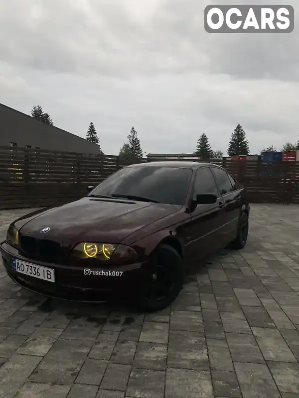 Седан BMW 3 Series 1999 1.95 л. Ручна / Механіка обл. Закарпатська, Тячів - Фото 1/8