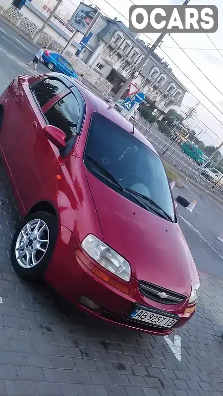 Седан Chevrolet Aveo 2004 1.5 л. Ручная / Механика обл. Винницкая, Винница - Фото 1/9