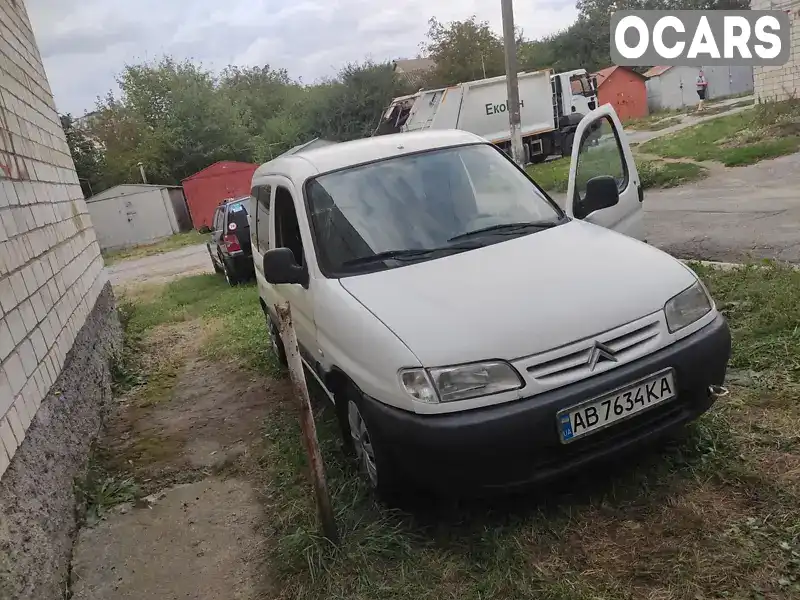 Мінівен Citroen Berlingo 2000 1.9 л. Ручна / Механіка обл. Вінницька, Вінниця - Фото 1/9