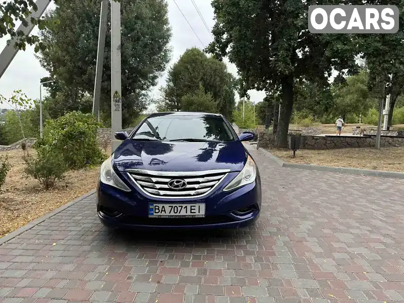 Седан Hyundai Sonata 2012 2.36 л. Автомат обл. Кіровоградська, Кропивницький (Кіровоград) - Фото 1/11