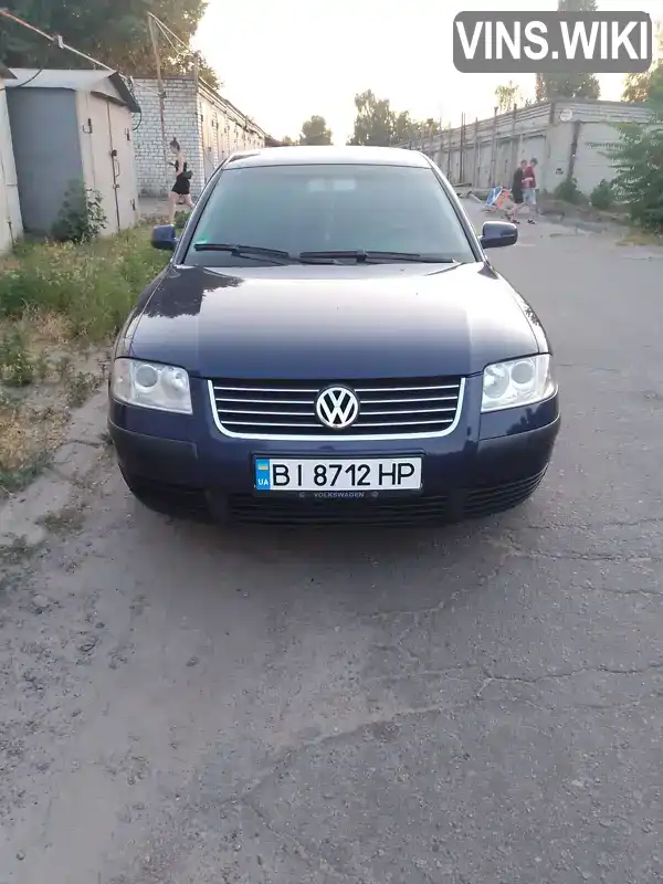 Седан Volkswagen Passat 2002 1.98 л. Ручная / Механика обл. Полтавская, Кременчуг - Фото 1/9