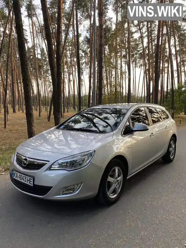 Універсал Opel Astra 2011 1.69 л. Ручна / Механіка обл. Київська, Київ - Фото 1/11