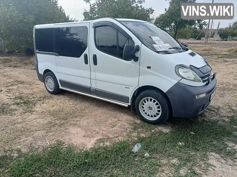 Мінівен Opel Vivaro 2002 1.87 л. Ручна / Механіка обл. Миколаївська, Миколаїв - Фото 1/11