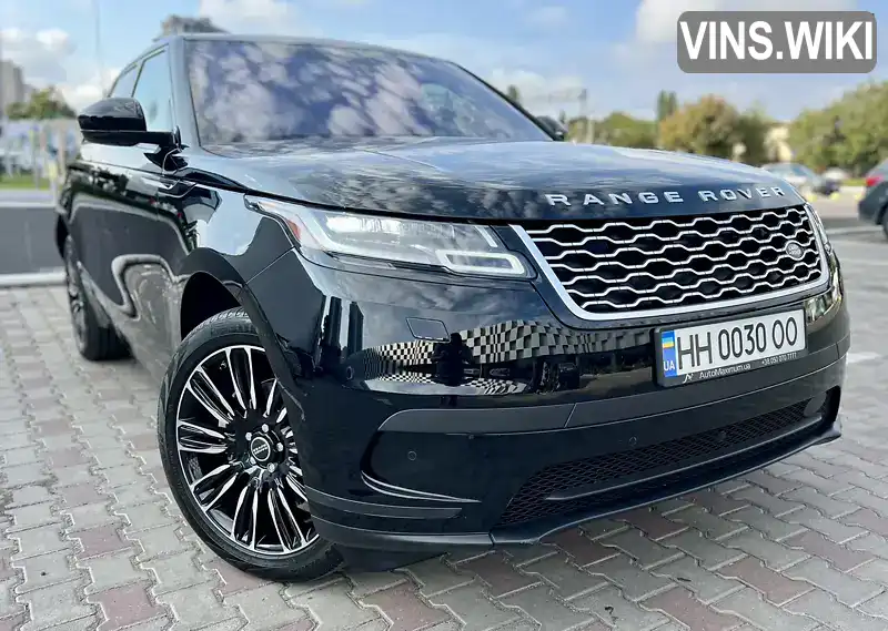 Позашляховик / Кросовер Land Rover Range Rover Velar 2018 2 л. Автомат обл. Одеська, Одеса - Фото 1/21