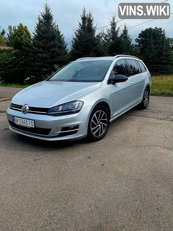 Универсал Volkswagen Golf 2015 1.97 л. Автомат обл. Ровенская, Ровно - Фото 1/14