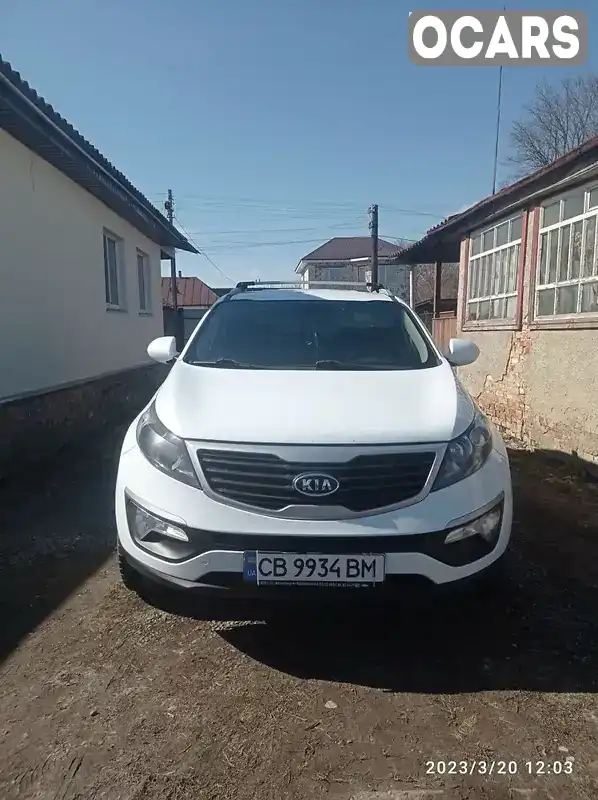 Позашляховик / Кросовер Kia Sportage 2012 2 л. Автомат обл. Чернігівська, Борзна - Фото 1/9