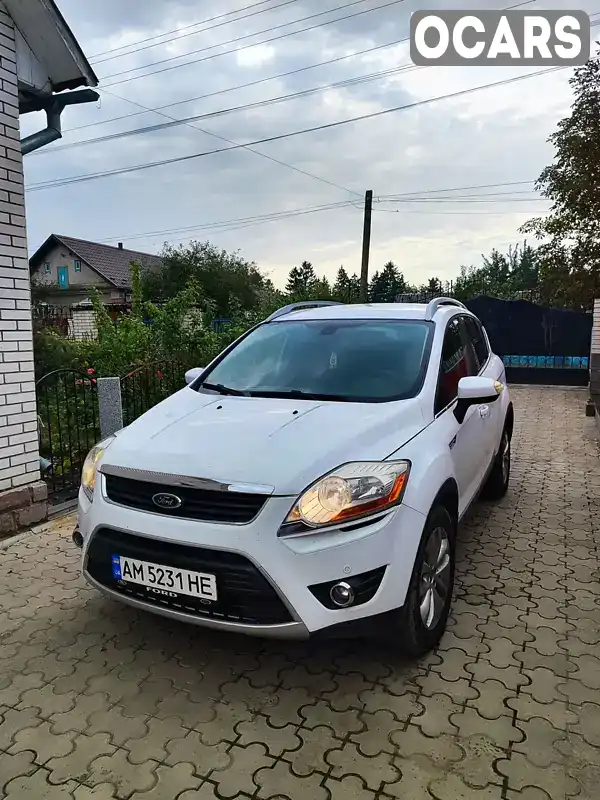 Позашляховик / Кросовер Ford Kuga 2011 2 л. Автомат обл. Житомирська, Коростишів - Фото 1/15