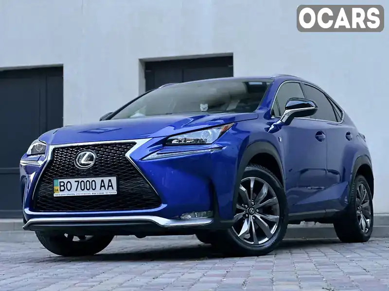 Позашляховик / Кросовер Lexus NX 2016 2 л. Автомат обл. Тернопільська, Тернопіль - Фото 1/21