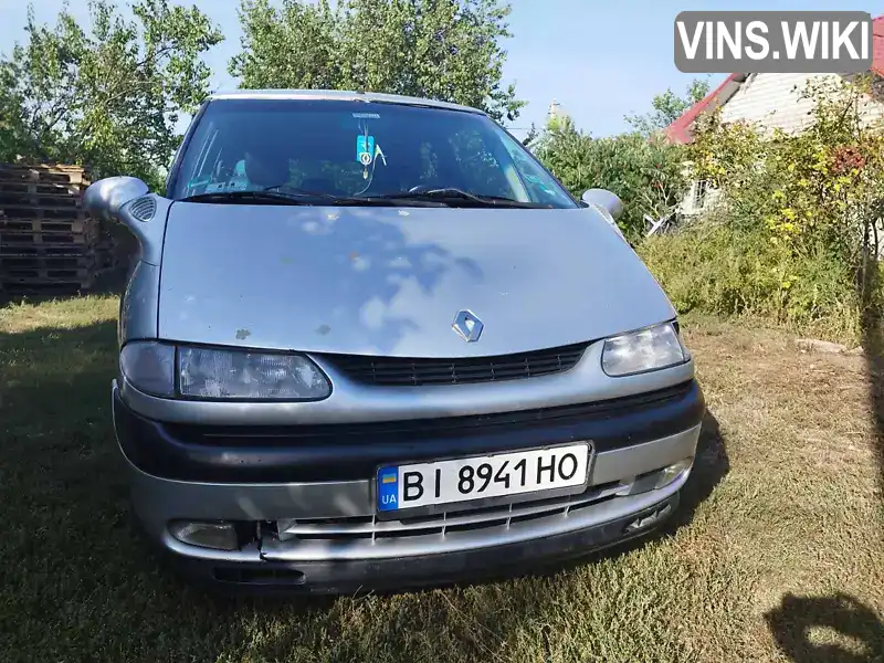 Мінівен Renault Espace 1997 2 л. Ручна / Механіка обл. Полтавська, Кременчук - Фото 1/15