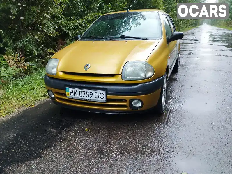 Хэтчбек Renault Clio 1999 null_content л. обл. Ровенская, Костополь - Фото 1/14