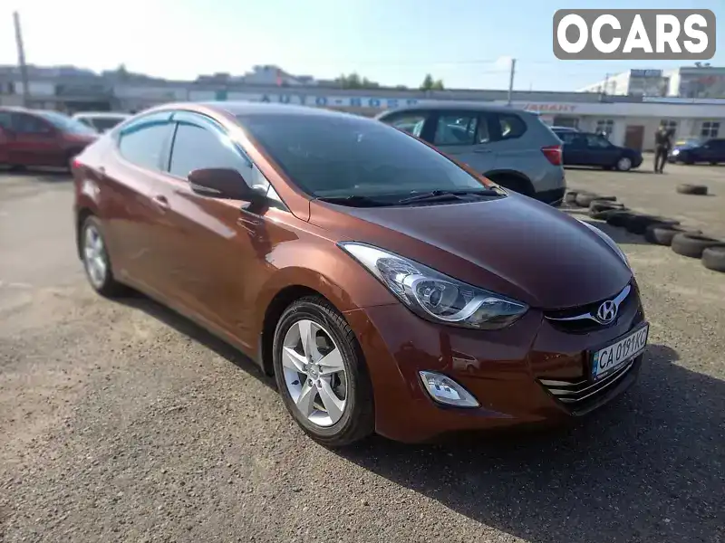 Седан Hyundai Elantra 2012 1.8 л. Автомат обл. Черкаська, Черкаси - Фото 1/21