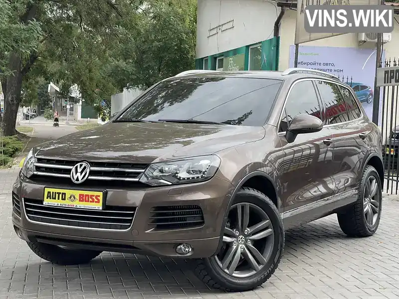 Позашляховик / Кросовер Volkswagen Touareg 2012 2.97 л. Автомат обл. Херсонська, Херсон - Фото 1/21