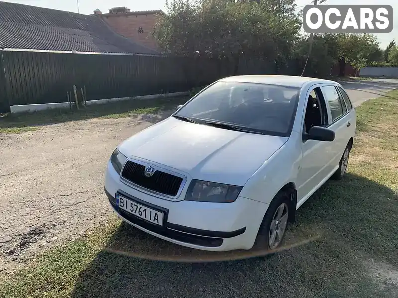 Універсал Skoda Fabia 2003 1.39 л. Ручна / Механіка обл. Полтавська, Полтава - Фото 1/14