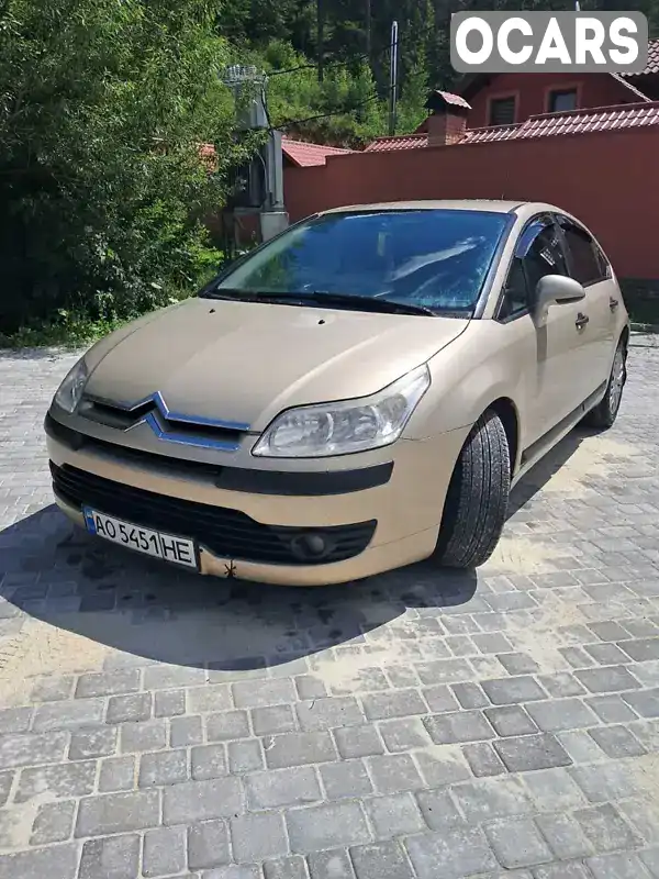 Хетчбек Citroen C4 2005 1.56 л. Ручна / Механіка обл. Закарпатська, Міжгір'я - Фото 1/10