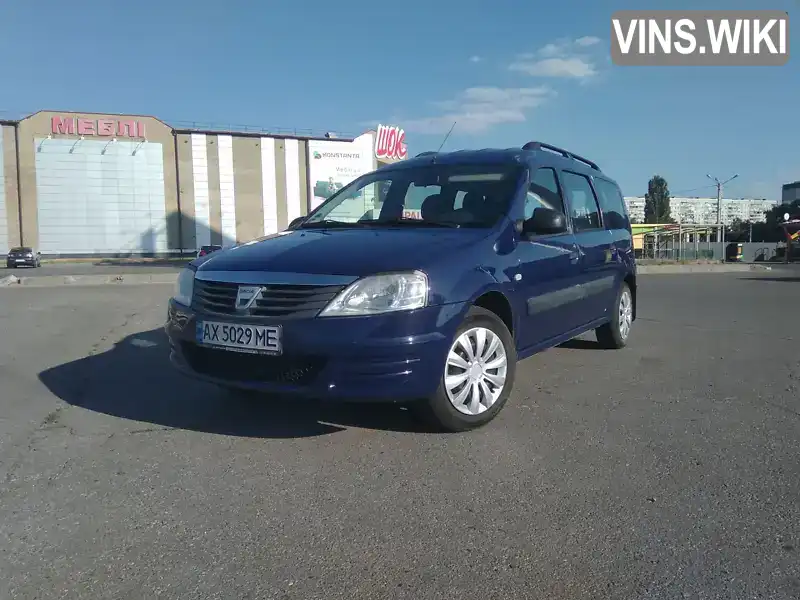 Універсал Dacia Logan MCV 2009 1.4 л. Ручна / Механіка обл. Харківська, Харків - Фото 1/21