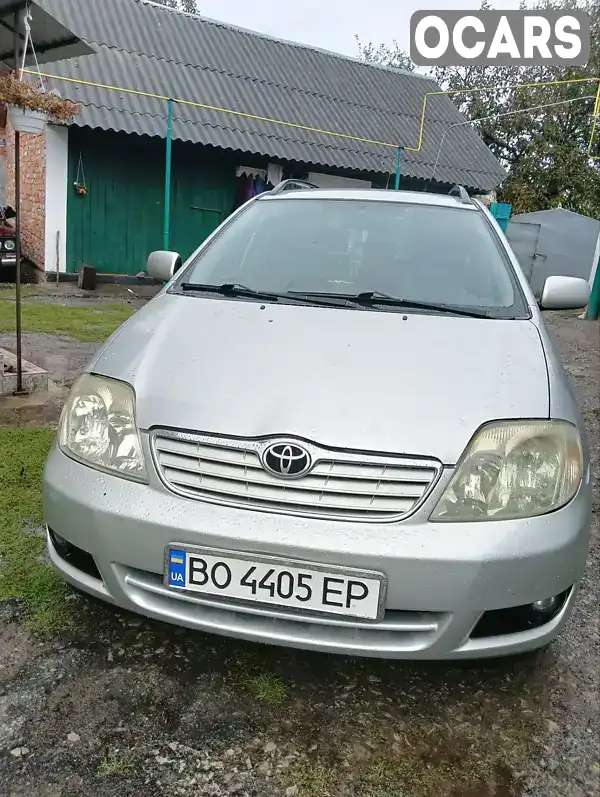 Універсал Toyota Corolla 2005 1.36 л. Ручна / Механіка обл. Тернопільська, location.city.pochaiv - Фото 1/10