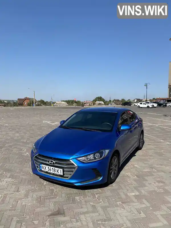 Седан Hyundai Elantra 2017 2 л. Автомат обл. Харківська, Харків - Фото 1/21