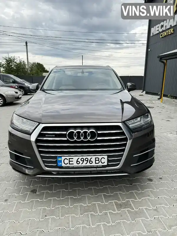 Позашляховик / Кросовер Audi Q7 2015 2.97 л. Автомат обл. Чернівецька, Чернівці - Фото 1/21