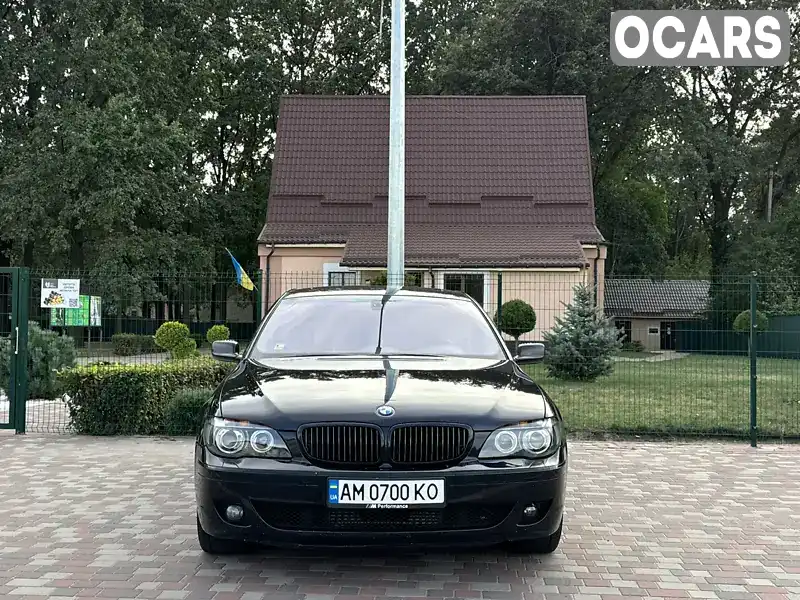 Седан BMW 7 Series 2007 4.4 л. Автомат обл. Житомирська, Житомир - Фото 1/21