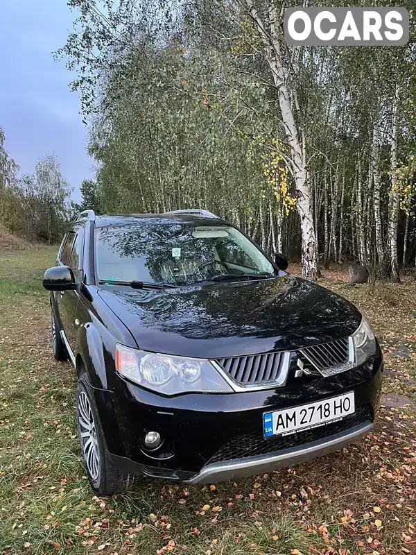 Позашляховик / Кросовер Mitsubishi Outlander 2008 2.36 л. Варіатор обл. Житомирська, Пулини (Червоноармійськ) - Фото 1/17