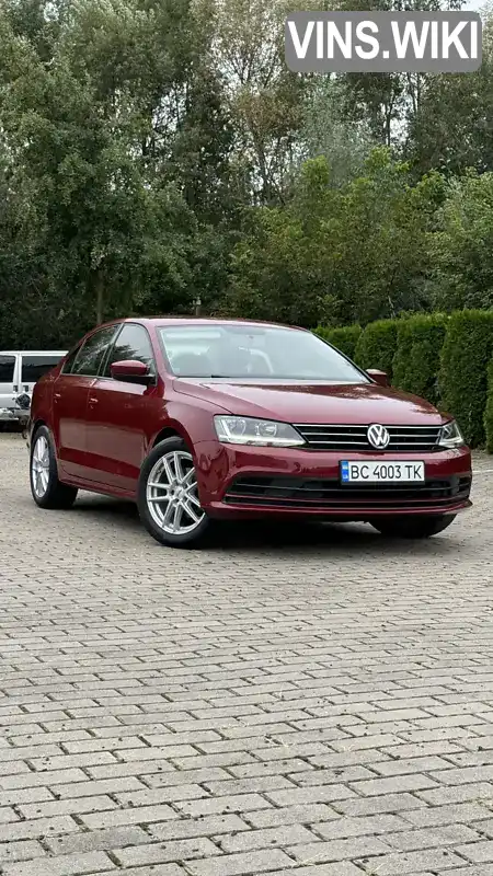 Седан Volkswagen Jetta 2016 1.4 л. Автомат обл. Львівська, Львів - Фото 1/20