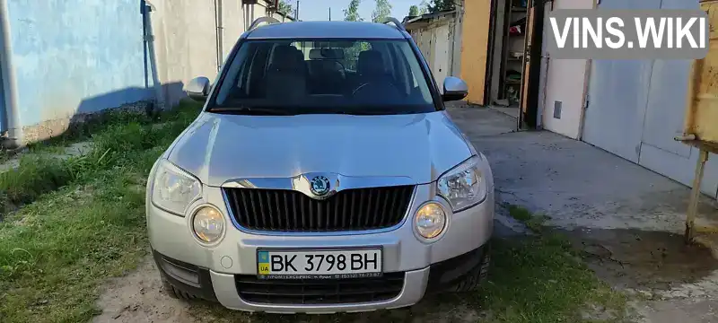 Позашляховик / Кросовер Skoda Yeti 2011 1.8 л. Ручна / Механіка обл. Рівненська, Вараш (Кузнецовськ) - Фото 1/13