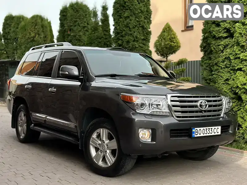 Позашляховик / Кросовер Toyota Land Cruiser 2012 4.46 л. Автомат обл. Тернопільська, Тернопіль - Фото 1/21