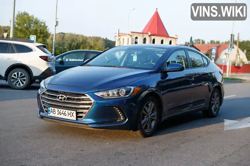 Седан Hyundai Elantra 2017 2 л. Автомат обл. Вінницька, Вінниця - Фото 1/21