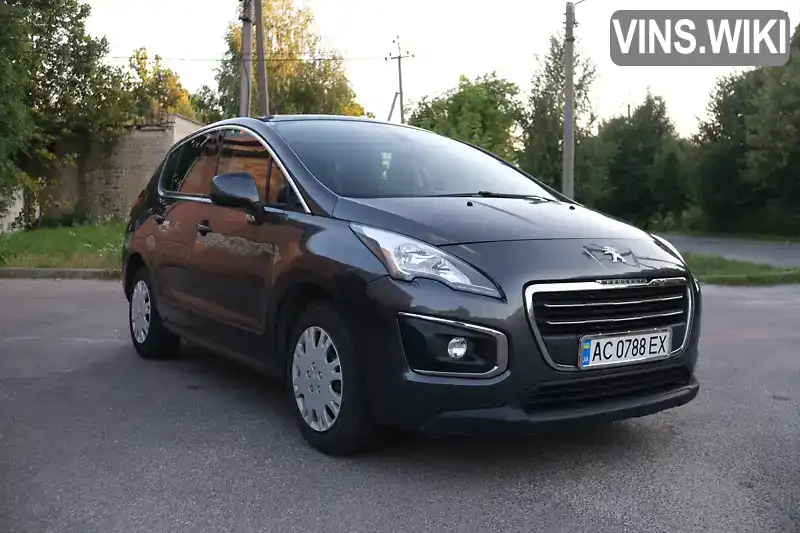 VF30U9HD8ES163399 Peugeot 3008 2014 Позашляховик / Кросовер 1.6 л. Фото 1