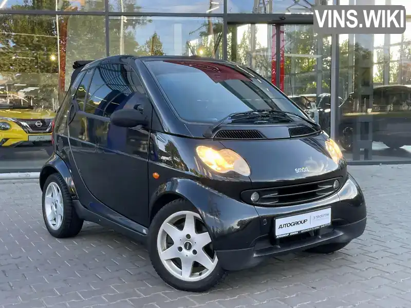 Кабриолет Smart Fortwo 2000 0.6 л. Робот обл. Одесская, Одесса - Фото 1/21