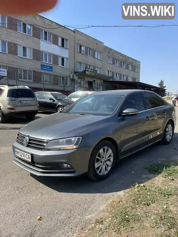 Седан Volkswagen Jetta 2016 1.6 л. Автомат обл. Сумська, Суми - Фото 1/14