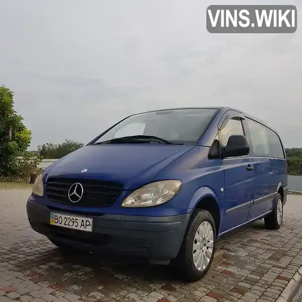 Мінівен Mercedes-Benz Vito 2005 2.15 л. Ручна / Механіка обл. Тернопільська, Тернопіль - Фото 1/17