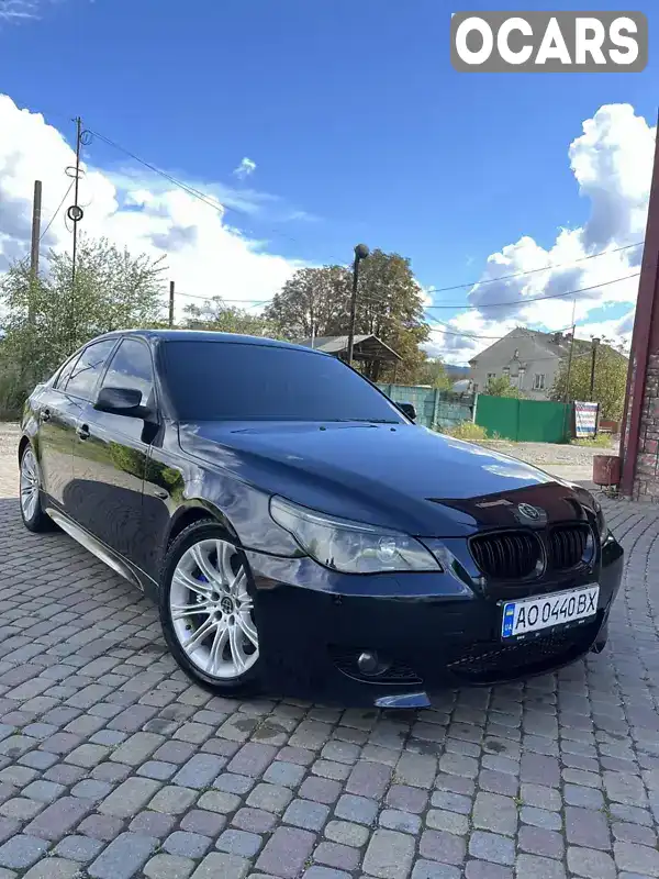 Седан BMW 5 Series 2005 3 л. Автомат обл. Закарпатська, Тячів - Фото 1/20