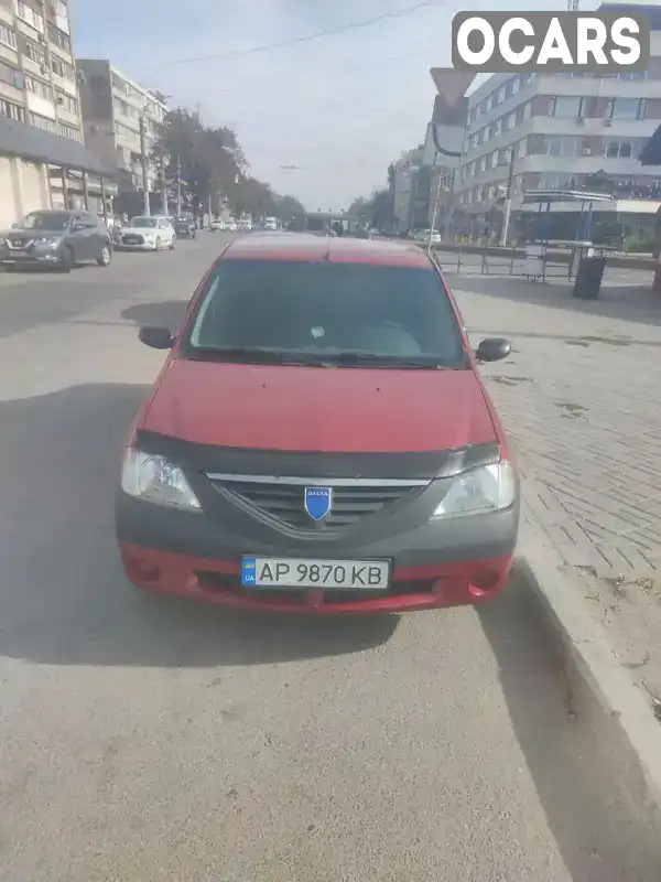 Седан Dacia Logan 2007 1.39 л. Ручна / Механіка обл. Запорізька, Запоріжжя - Фото 1/9