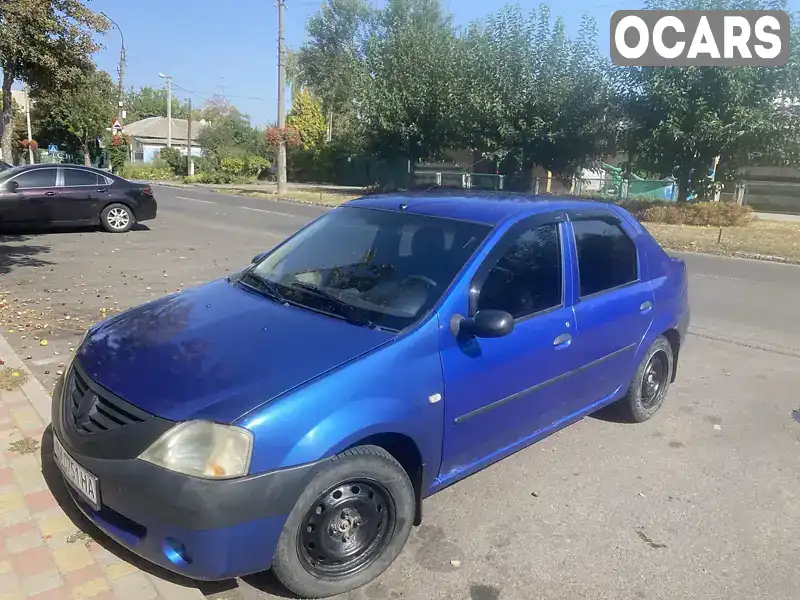 Седан Dacia Logan 2006 1.39 л. обл. Черкаська, Черкаси - Фото 1/9