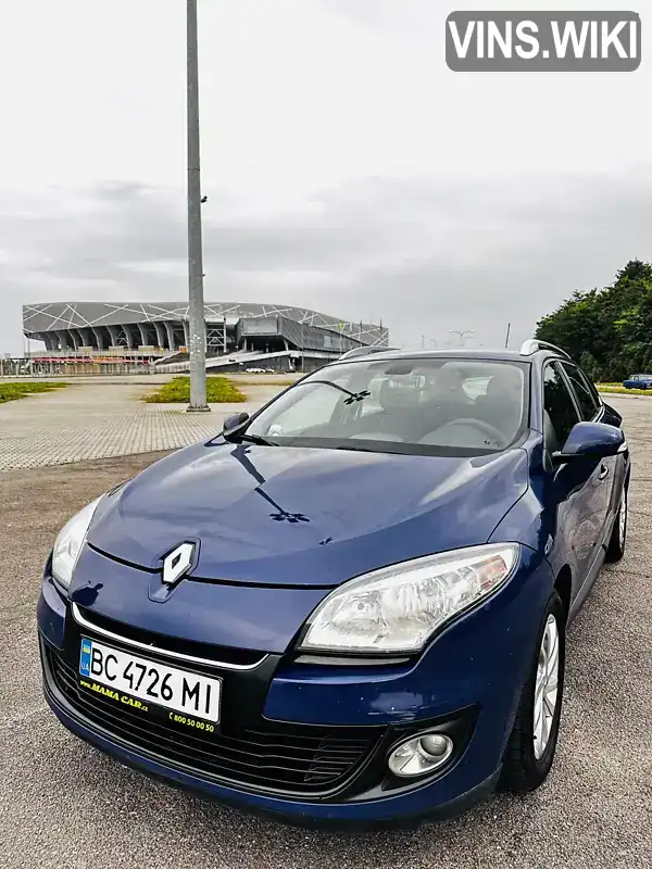 Універсал Renault Megane 2012 1.46 л. Ручна / Механіка обл. Львівська, Львів - Фото 1/21