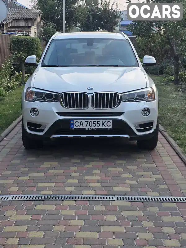 Позашляховик / Кросовер BMW X3 2016 2 л. Автомат обл. Черкаська, Черкаси - Фото 1/13