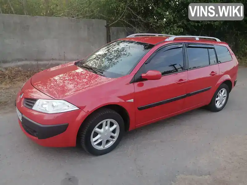 Універсал Renault Megane 2007 1.6 л. Ручна / Механіка обл. Кіровоградська, Олександрія - Фото 1/9