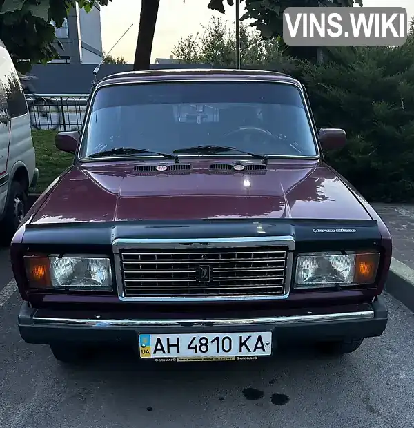 Седан ВАЗ / Lada 2107 2004 1.45 л. Ручна / Механіка обл. Київська, Київ - Фото 1/16