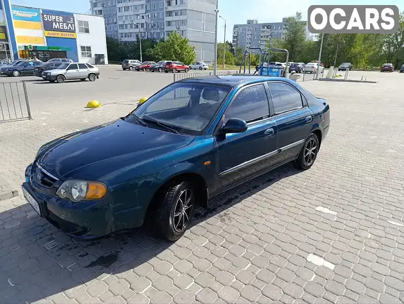 Седан Kia Shuma 2003 1.6 л. Ручная / Механика обл. Запорожская, Запорожье - Фото 1/21