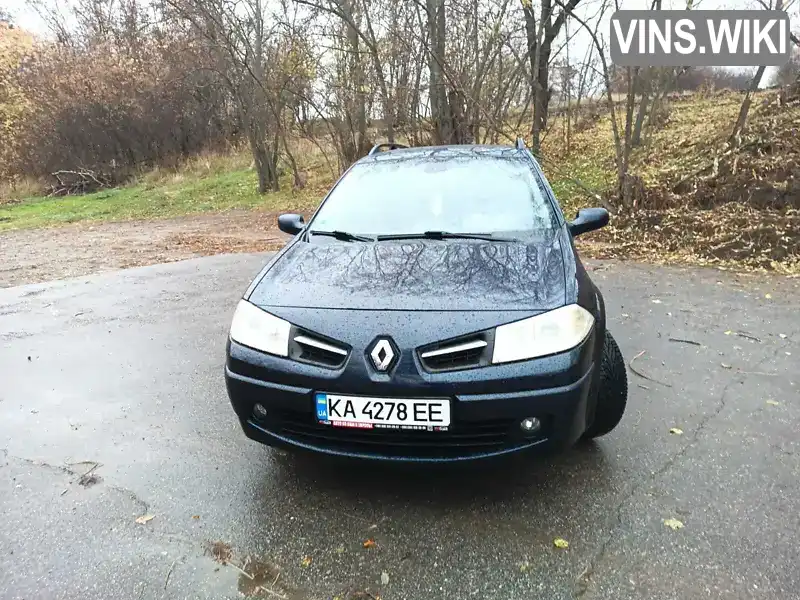 VF1KM1R0H40618487 Renault Megane 2008 Універсал 1.6 л. Фото 2