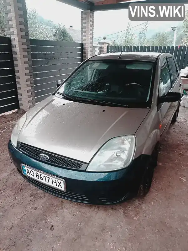 Хетчбек Ford Fiesta 2002 1.3 л. Ручна / Механіка обл. Закарпатська, Рахів - Фото 1/8