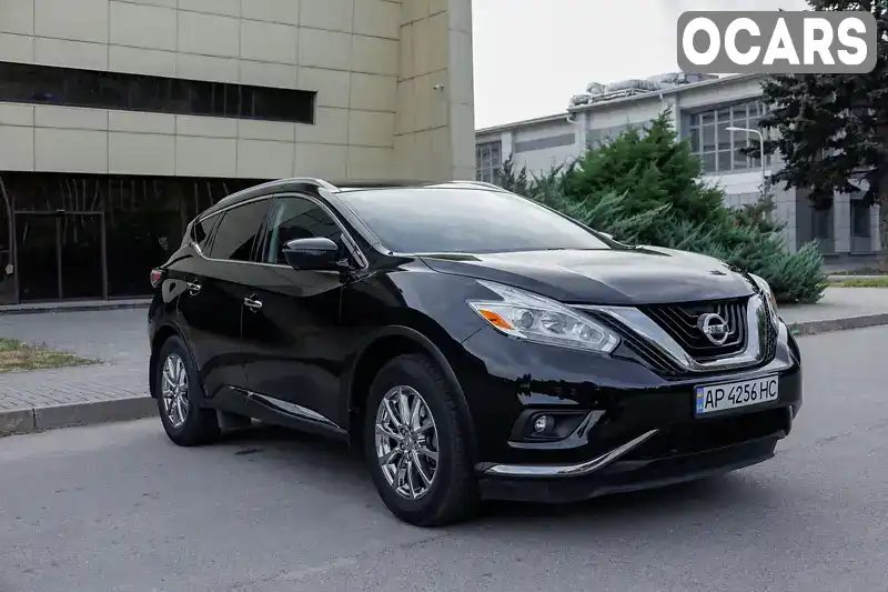 Позашляховик / Кросовер Nissan Murano 2016 3.5 л. Варіатор обл. Запорізька, Запоріжжя - Фото 1/21