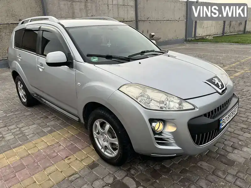 Внедорожник / Кроссовер Peugeot 4007 2007 2.18 л. Ручная / Механика обл. Тернопольская, Чортков - Фото 1/21