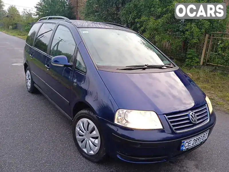 Минивэн Volkswagen Sharan 2004 1.9 л. Ручная / Механика обл. Черновицкая, Черновцы - Фото 1/21